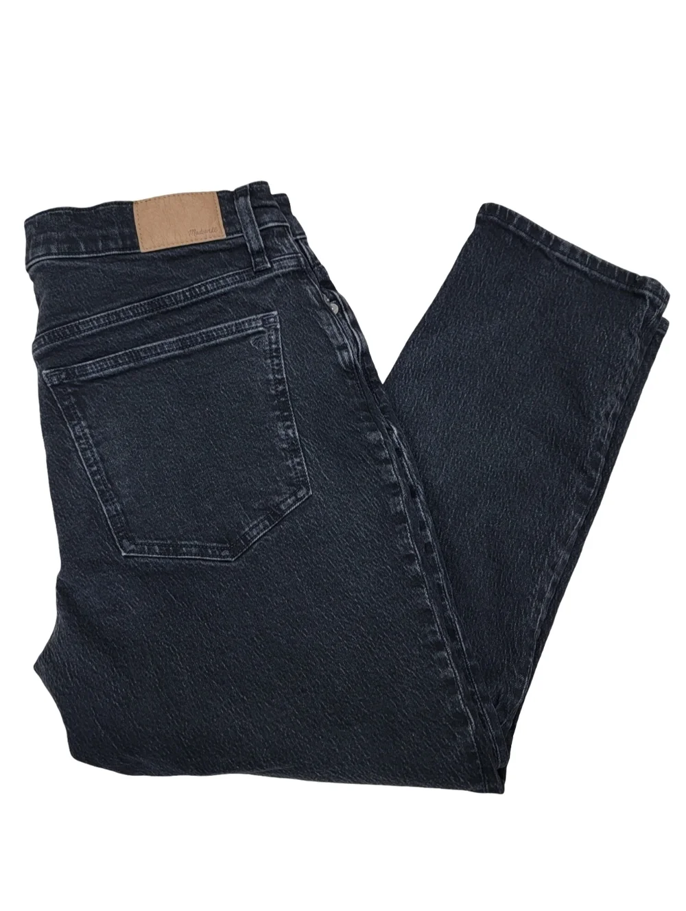 Madewell Mid-Rise Perfect Vintage Mom Jeans Faded Black Retro Women’s Size 31 - Picture 8 of 17